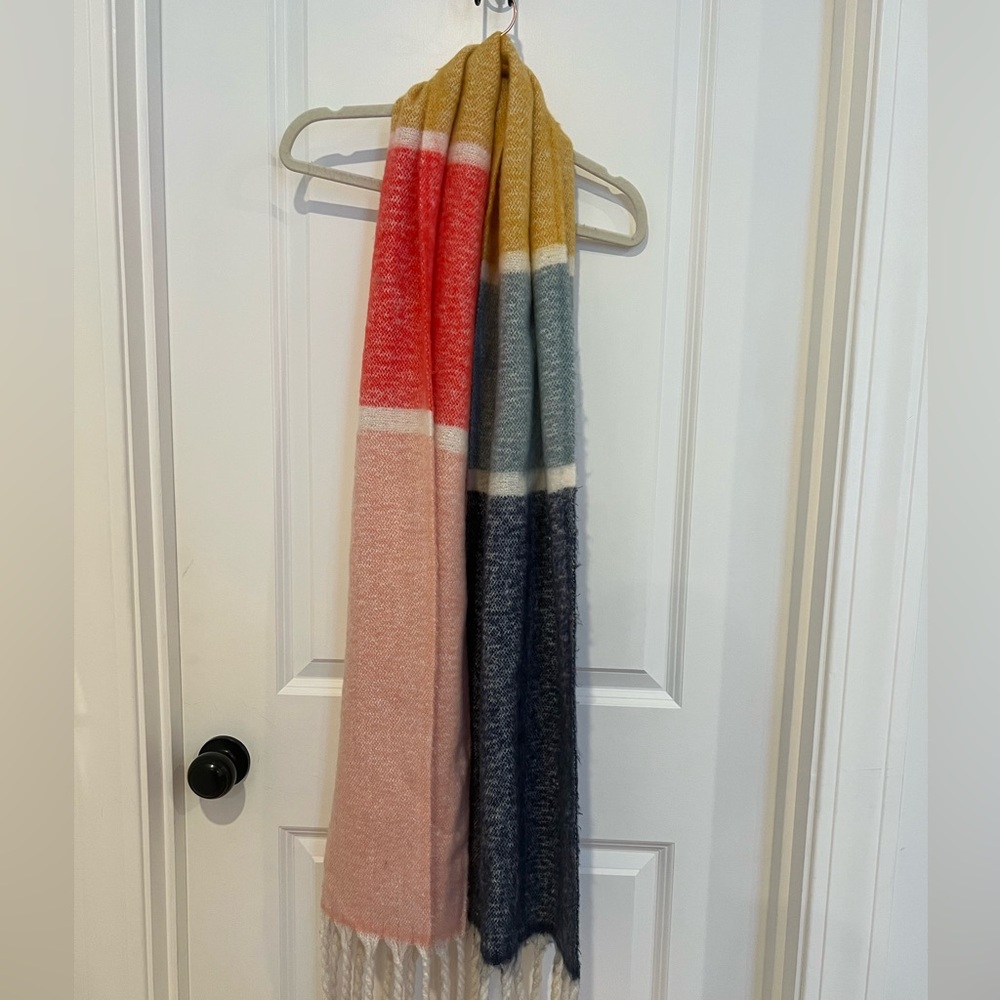 Colorful Striped Scarf